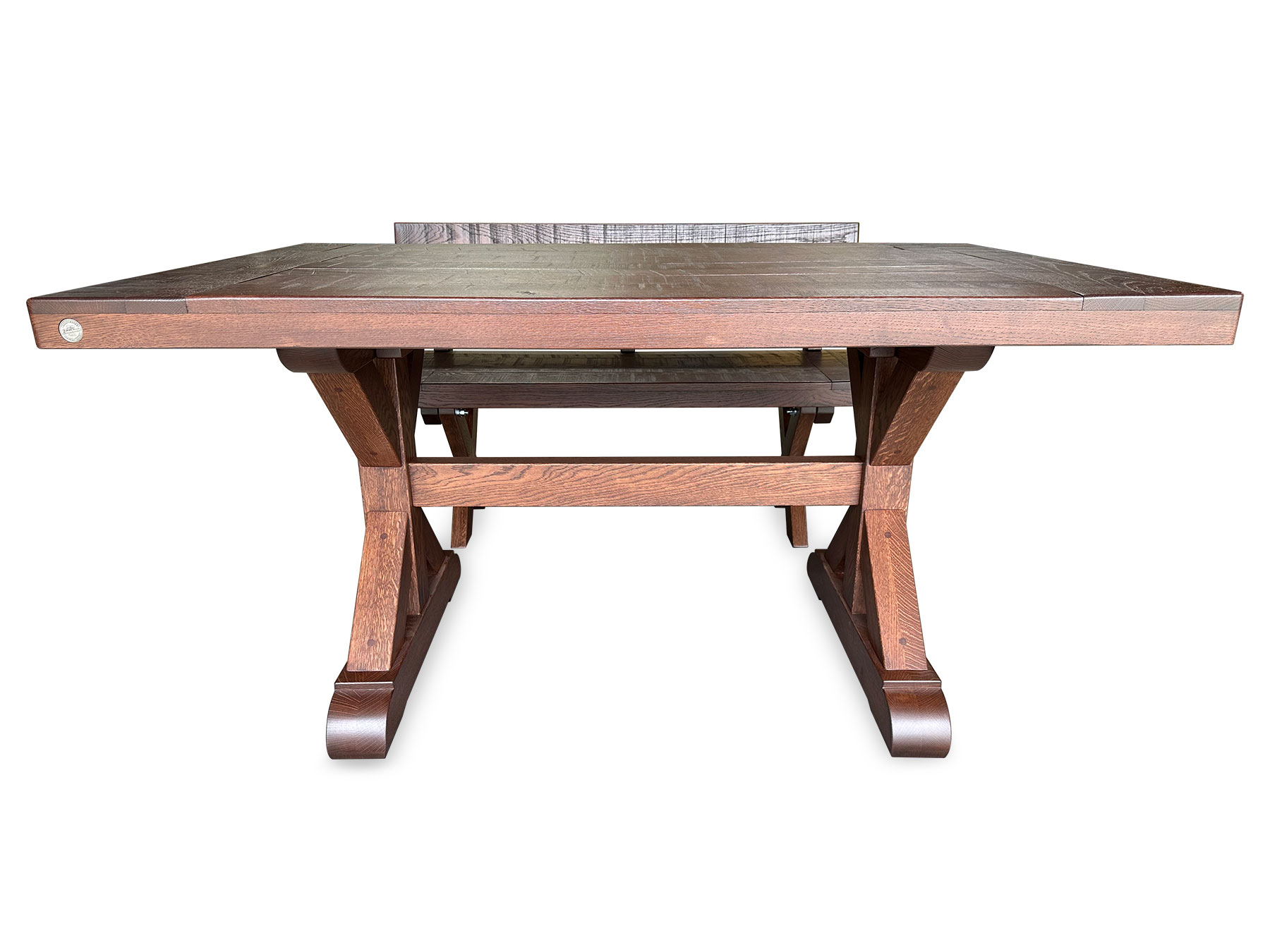 The Moscati Trestle farm table