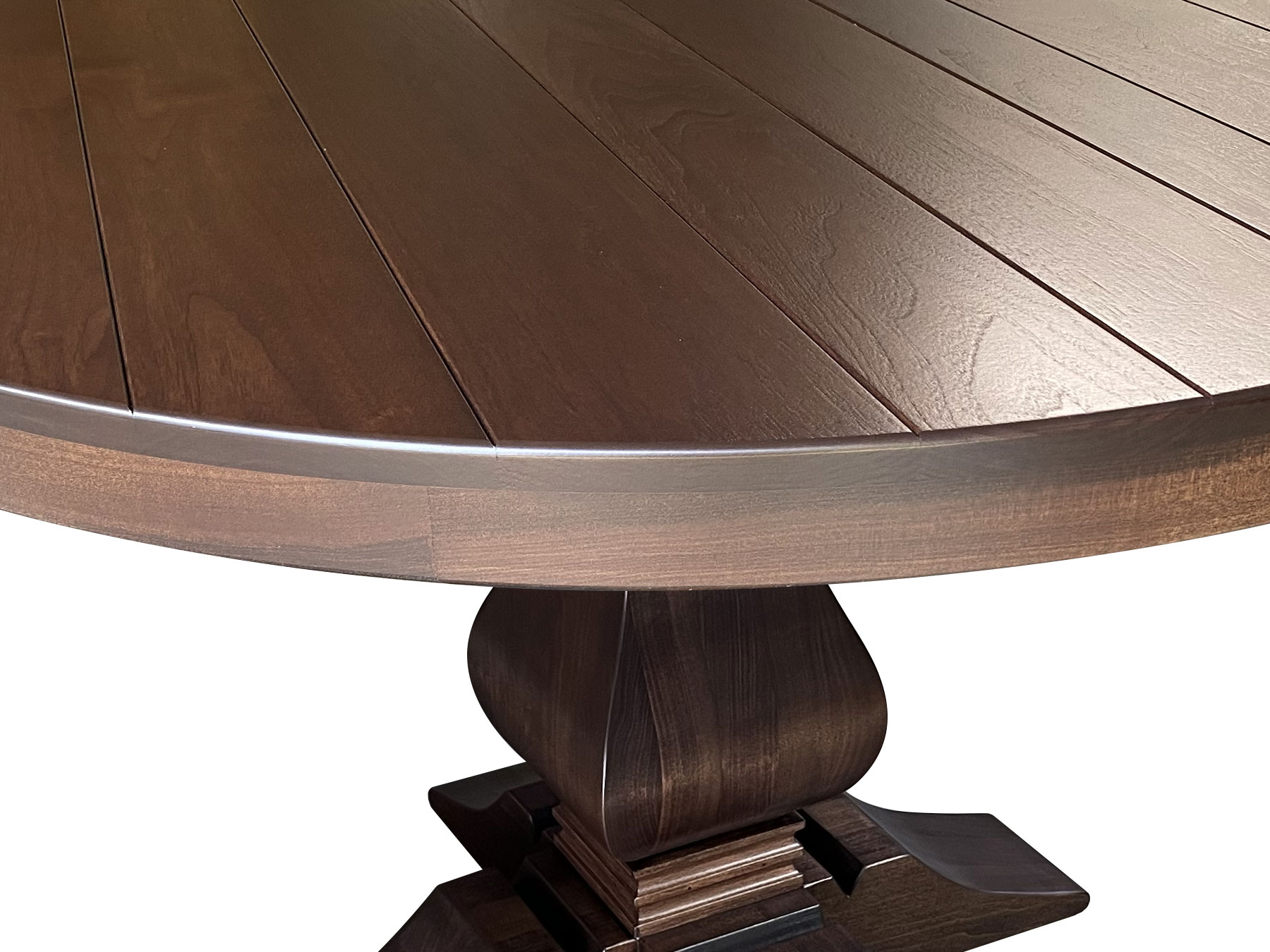 round tables farm smooth top style