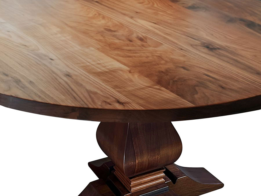 round tables seamless slab top