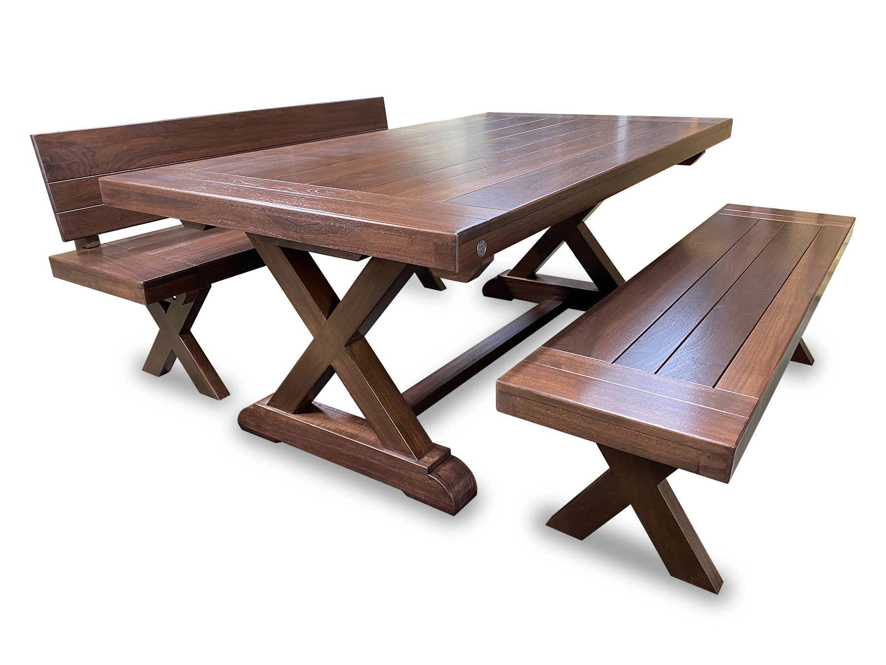 Custom Farmhouse Tables In Michigan, Solid Wood Farmhouse Table