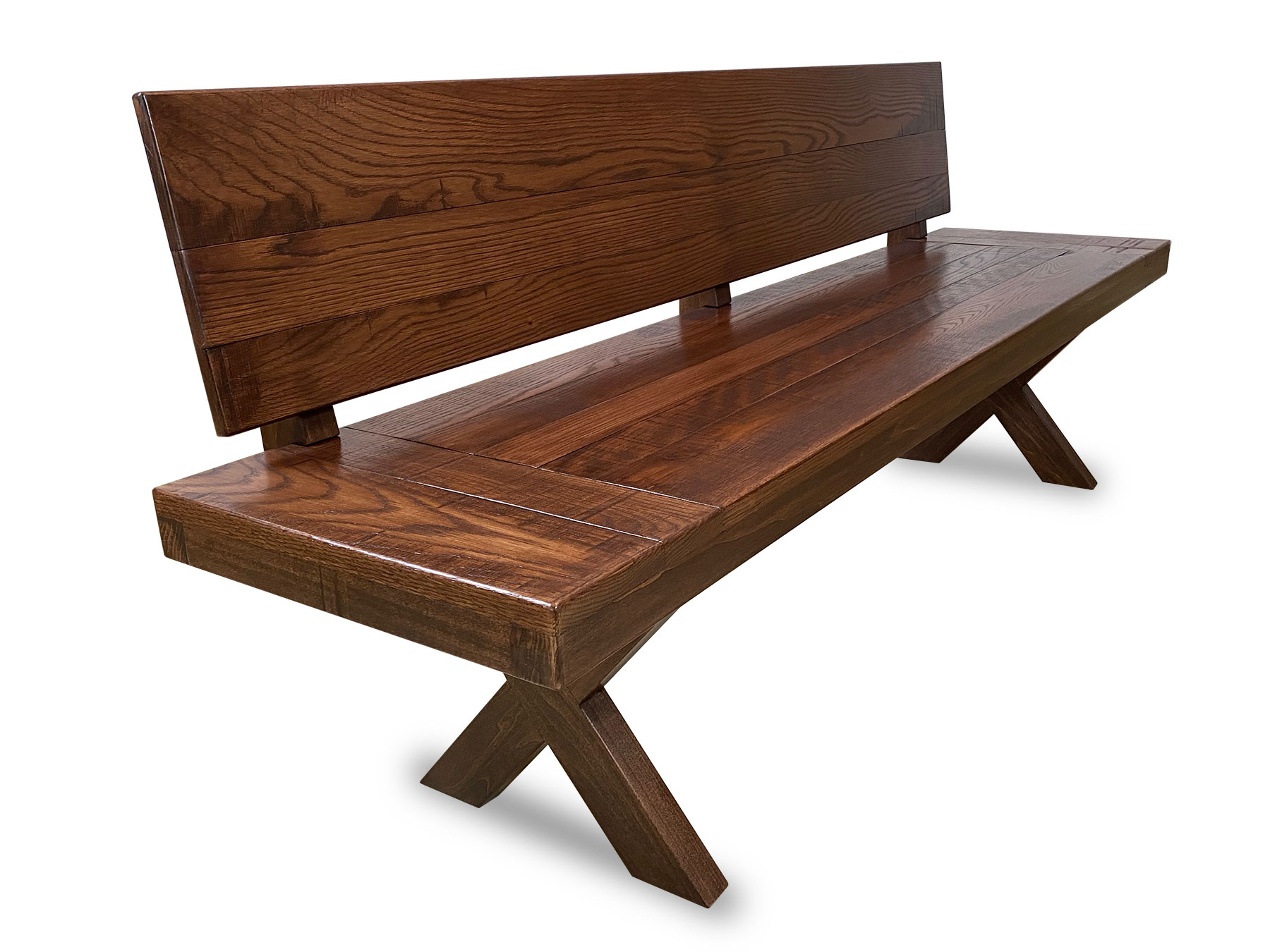 Fulton Bench With Back