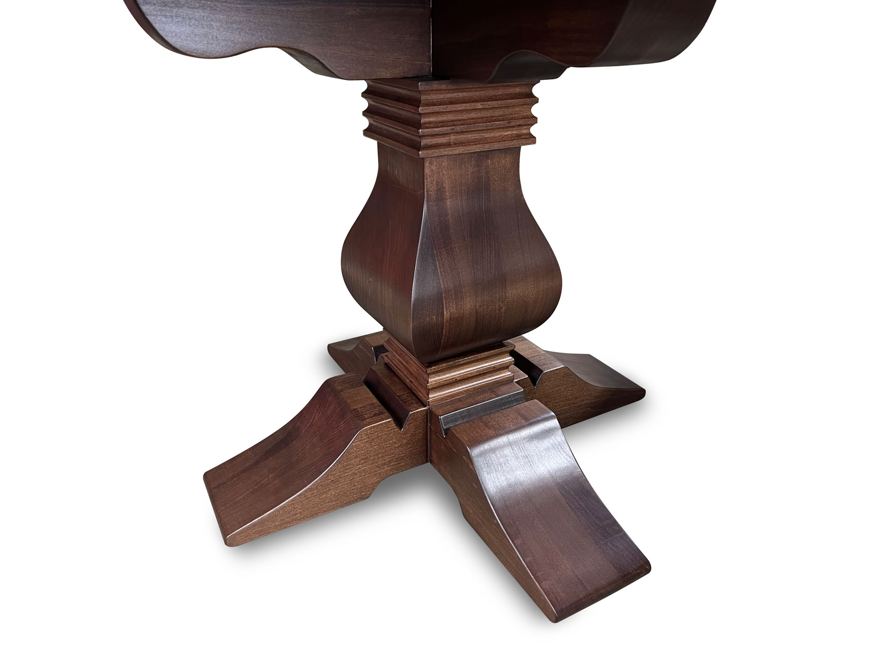 the frassati square pedestal farmhouse table