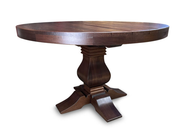 the frassati round pedestal farmhouse table